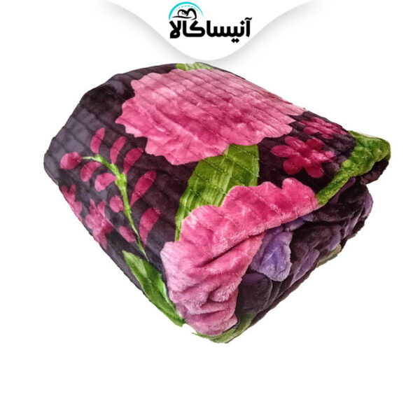 پتو نرمینه بافت مدل نسیم کد 007 سایز 210x230 سانتی متر (ارسال رایگان)