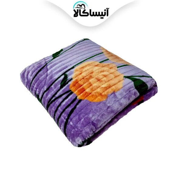 پتو نرمینه بافت مدل نسیم کد 021 سایز 210×155 سانتی متر (ارسال رایگان)