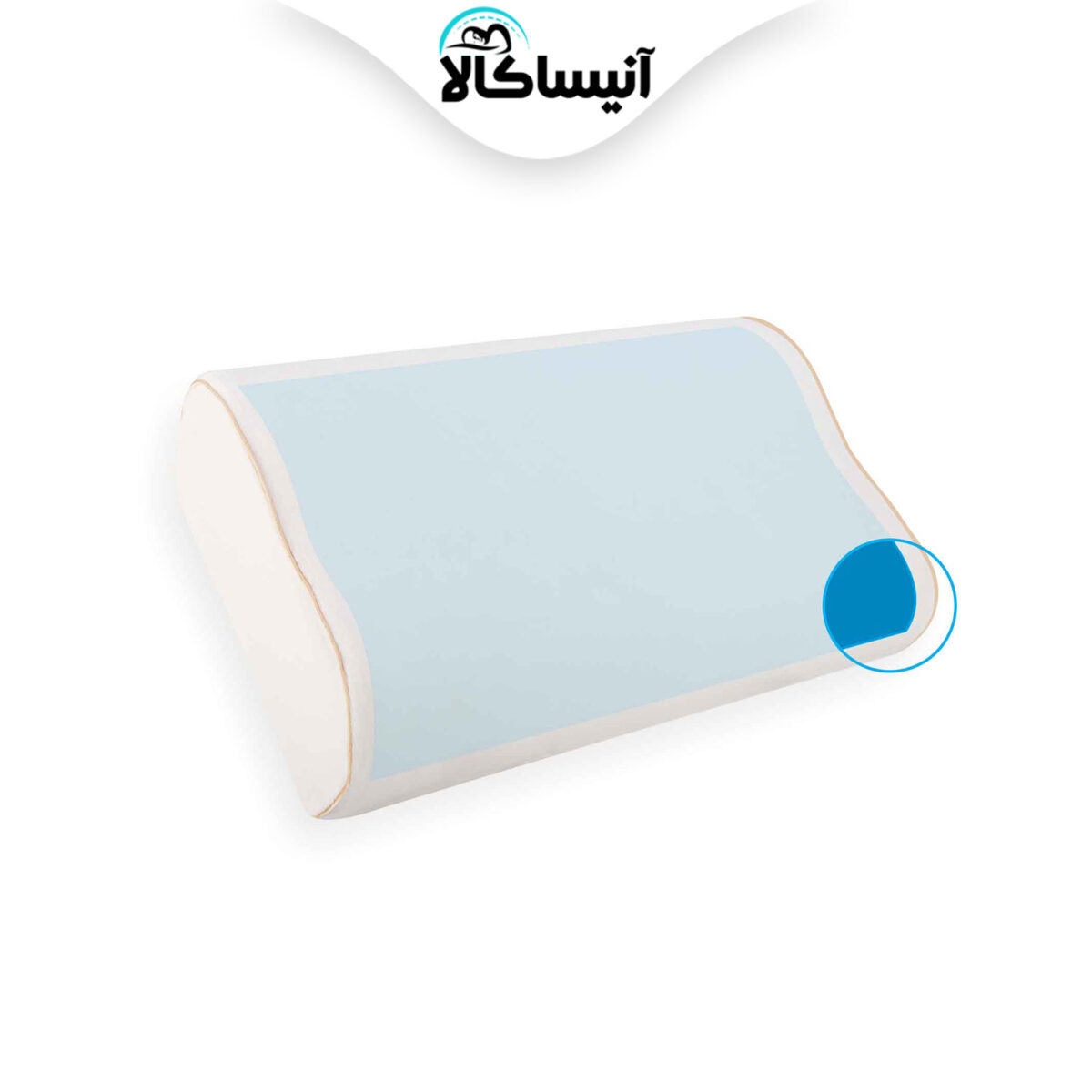 بالش طبی موج آکسون سایز Large دارای ژل خنک کننده (ارسال رایگان) - تصویر 2