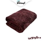 پتو نرمین مدل Gold طرح گل برجسته یکنفره سایز 220x160 سانتی متر (ارسال رایگان) - تصویر 2