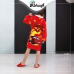 حوله تن پوش کودک پود ایران مدل ماشین (ارسال رایگان)