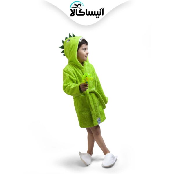 حوله تن پوش کودک پود ایران مدل دایناسور (ارسال رایگان)