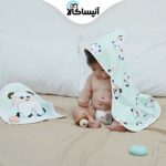 سرویس حوله نوزادی پود ایران مدل ببعی (ارسال رایگان) - تصویر 3