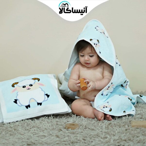 سرویس حوله نوزادی پود ایران مدل ببعی (ارسال رایگان)