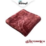 پتو نرمین مدل Gold طرح گل برجسته یکنفره سایز 220x160 سانتی متر (ارسال رایگان) - تصویر 4