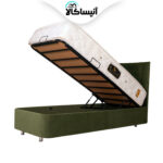 تخت باکس فلزی جک دار رویال اصل دونفره سایز 200×160 سانتی متر بهمراه تاج (ارسال رایگان) - تصویر 3
