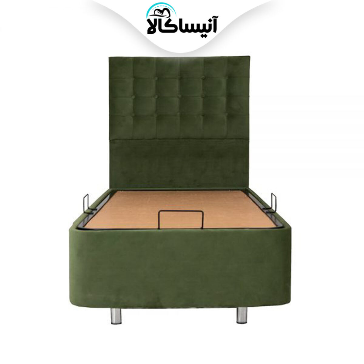 تخت باکس فلزی جک دار رویال اصل دونفره سایز 200×160 سانتی متر بهمراه تاج (ارسال رایگان) - تصویر 7