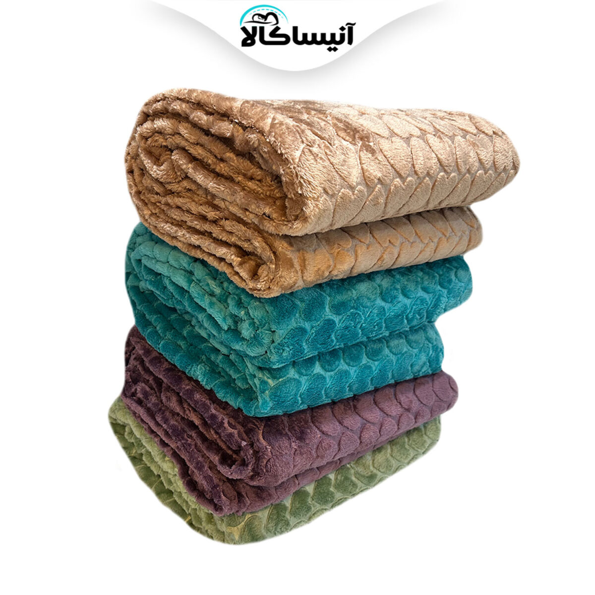 پتو کارولین مدل ژله ای کد 001 سایز 240×220 سانتی متر (ارسال رایگان) - تصویر 4