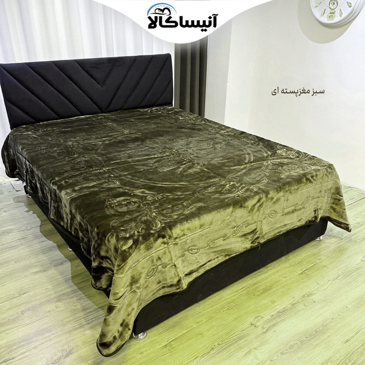 پتو نرمینه بافت مدل سوپرنرمینه برجسته دونفره سایز 240×220 سانتی متر (ارسال رایگان) - تصویر 4