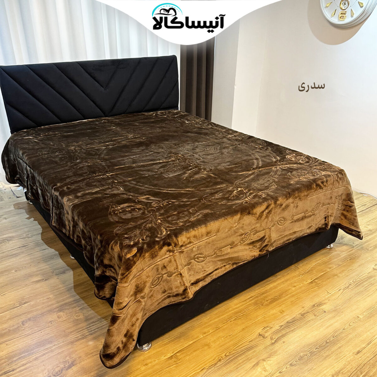 پتو نرمینه بافت مدل سوپرنرمینه برجسته دونفره سایز 240×220 سانتی متر (ارسال رایگان) - تصویر 5