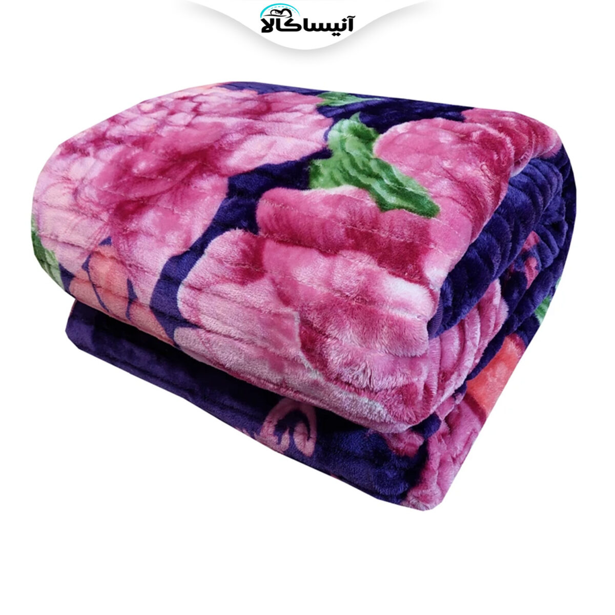 پتو نرمینه بافت مدل نسیم کد 52 سایز 210x230 سانتی متر (ارسال رایگان) - تصویر 2