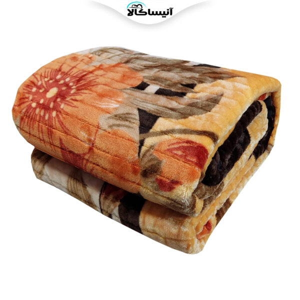 پتو نرمینه بافت مدل نسیم کد 012 سایز 210x230 سانتی متر (ارسال رایگان)
