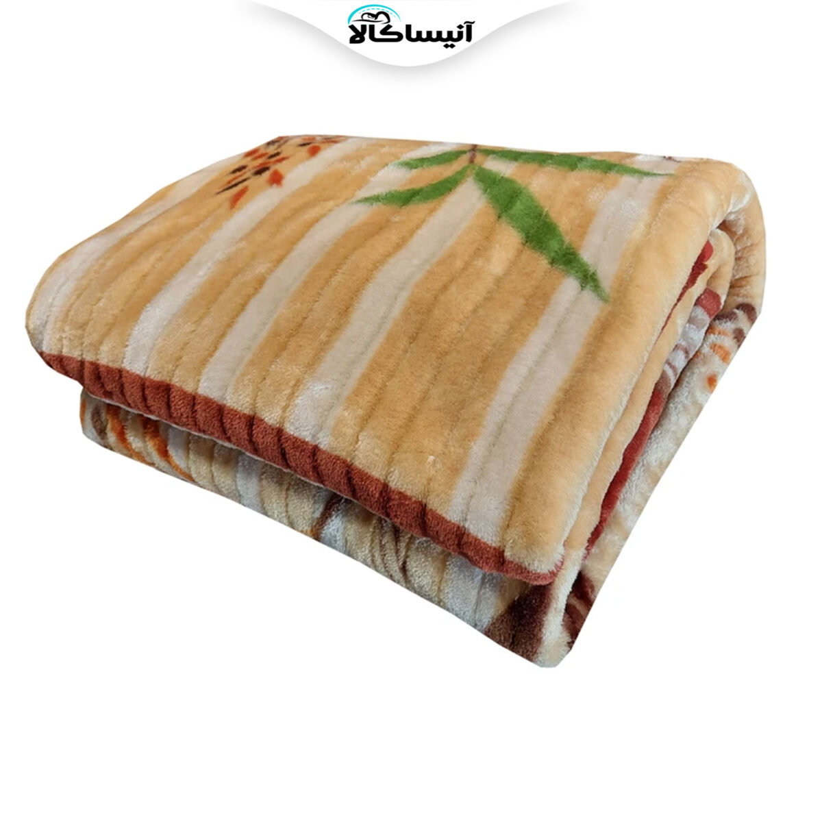 پتو نرمینه بافت مدل نسیم کد 46 سایز 155x210 سانتی متر (ارسال رایگان) - تصویر 2