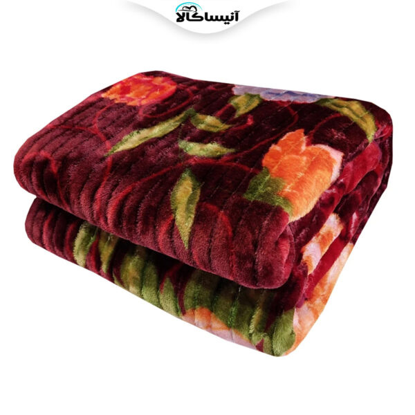 پتو نرمینه بافت مدل نسیم کد 45 سایز 155x210 سانتی متر (ارسال رایگان)