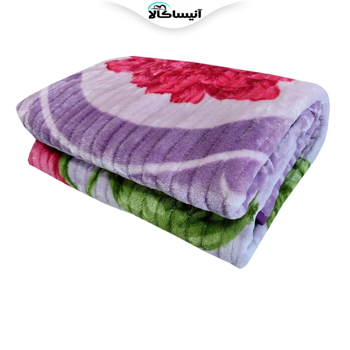 پتو نرمینه بافت مدل نسیم کد 43 سایز 155x210 سانتی متر (ارسال رایگان) - تصویر 2