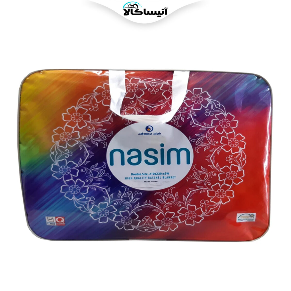 پتو نرمینه بافت مدل نسیم کد 52 سایز 210x230 سانتی متر (ارسال رایگان) - تصویر 3