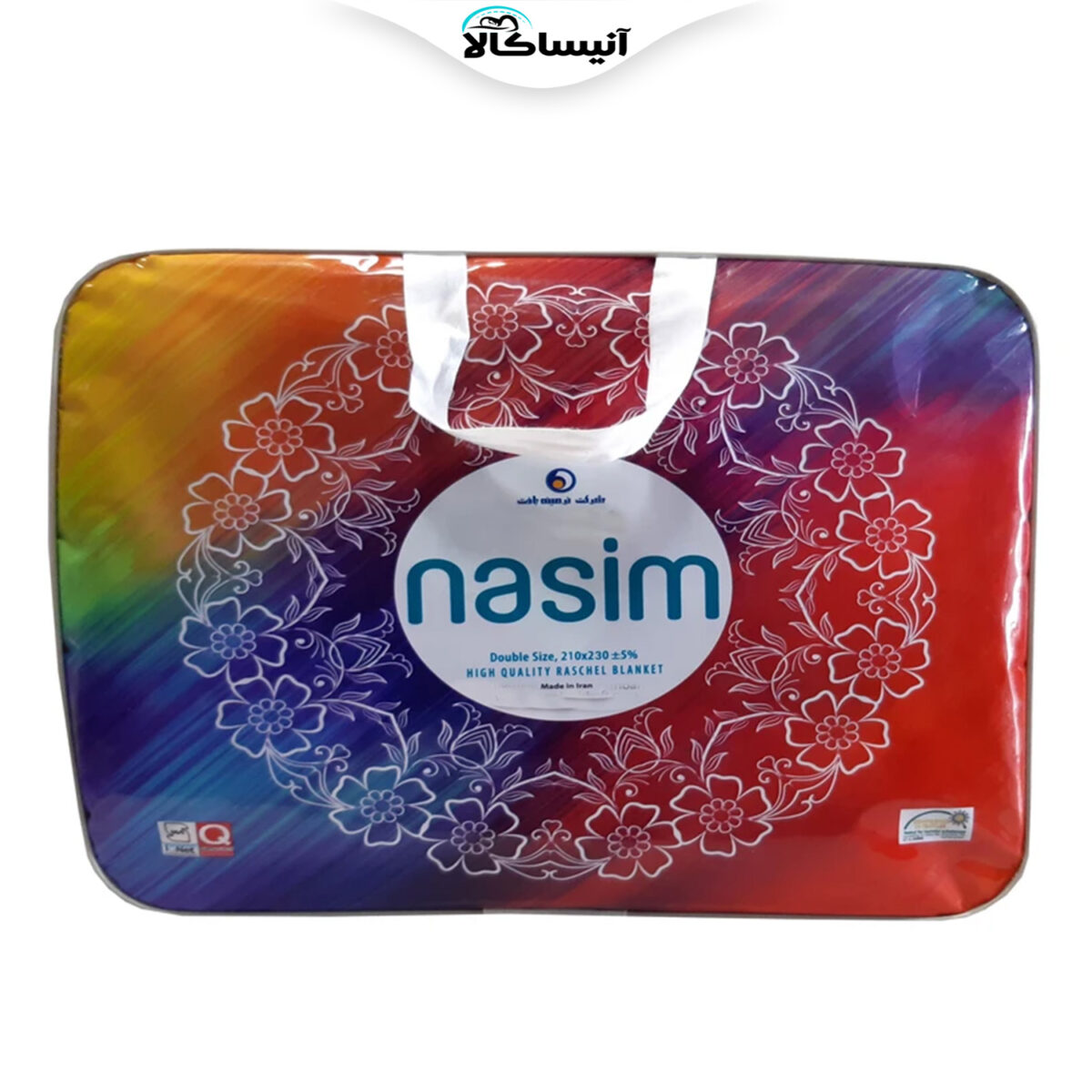 پتو نرمینه بافت مدل نسیم کد 46 سایز 155x210 سانتی متر (ارسال رایگان) - تصویر 3