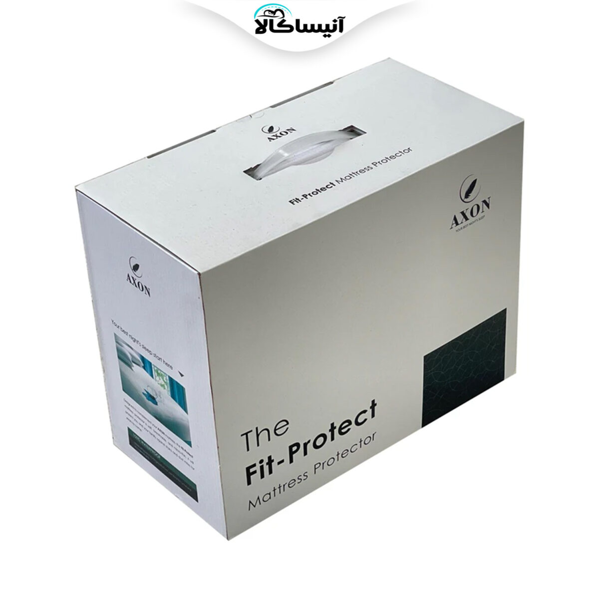 محافظ تشک آکسون مدل ضد آب دونفره سایز 200*180 سانتی متر (ارسال رایگان) - تصویر 2