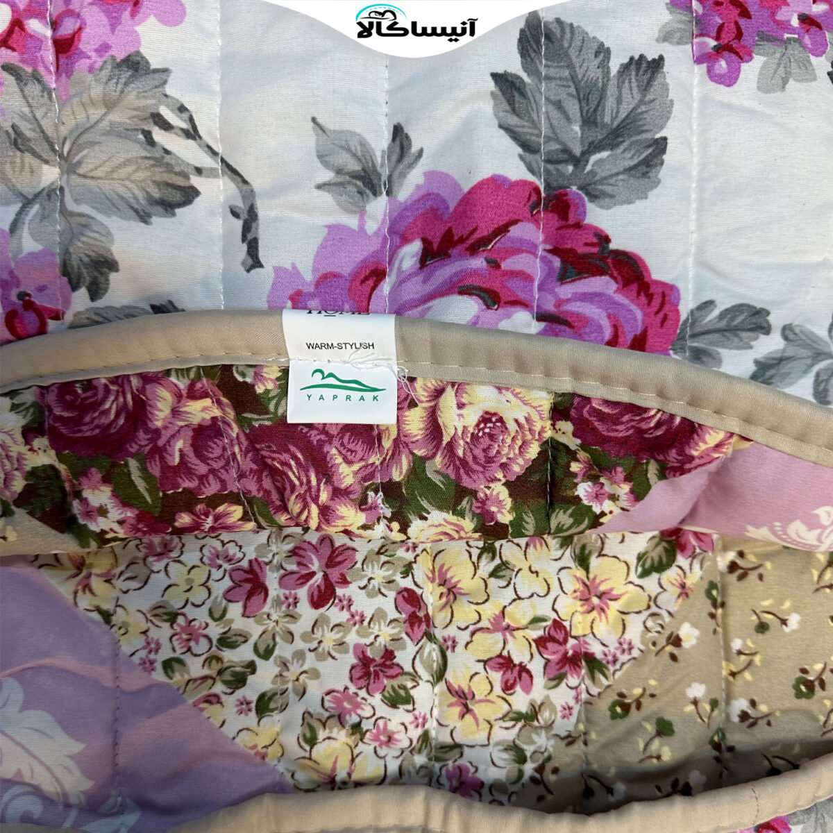 سرویس خواب یاپراک مدل پنبه دوزی کد 18 دونفره 3 تکه (ارسال رایگان) - تصویر 8