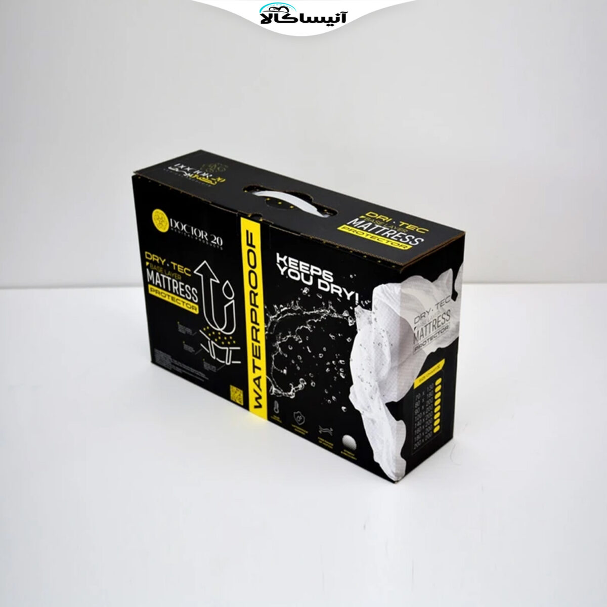 محافظ تشک دکتر بیست مدل ضد آب یک‌ و نیم نفره سایز 120x200 (ارسال رایگان) - تصویر 4