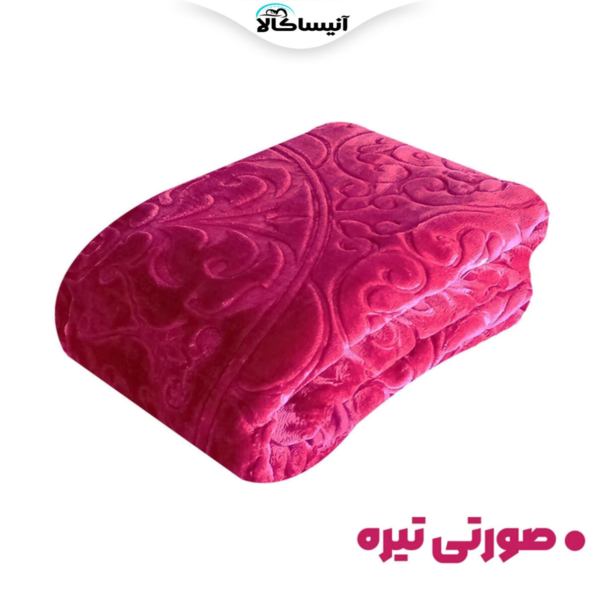 پتو گلبافت مدل گل برجسته سايز 160x220 سانتي متر (ارسال رایگان) - تصویر 2