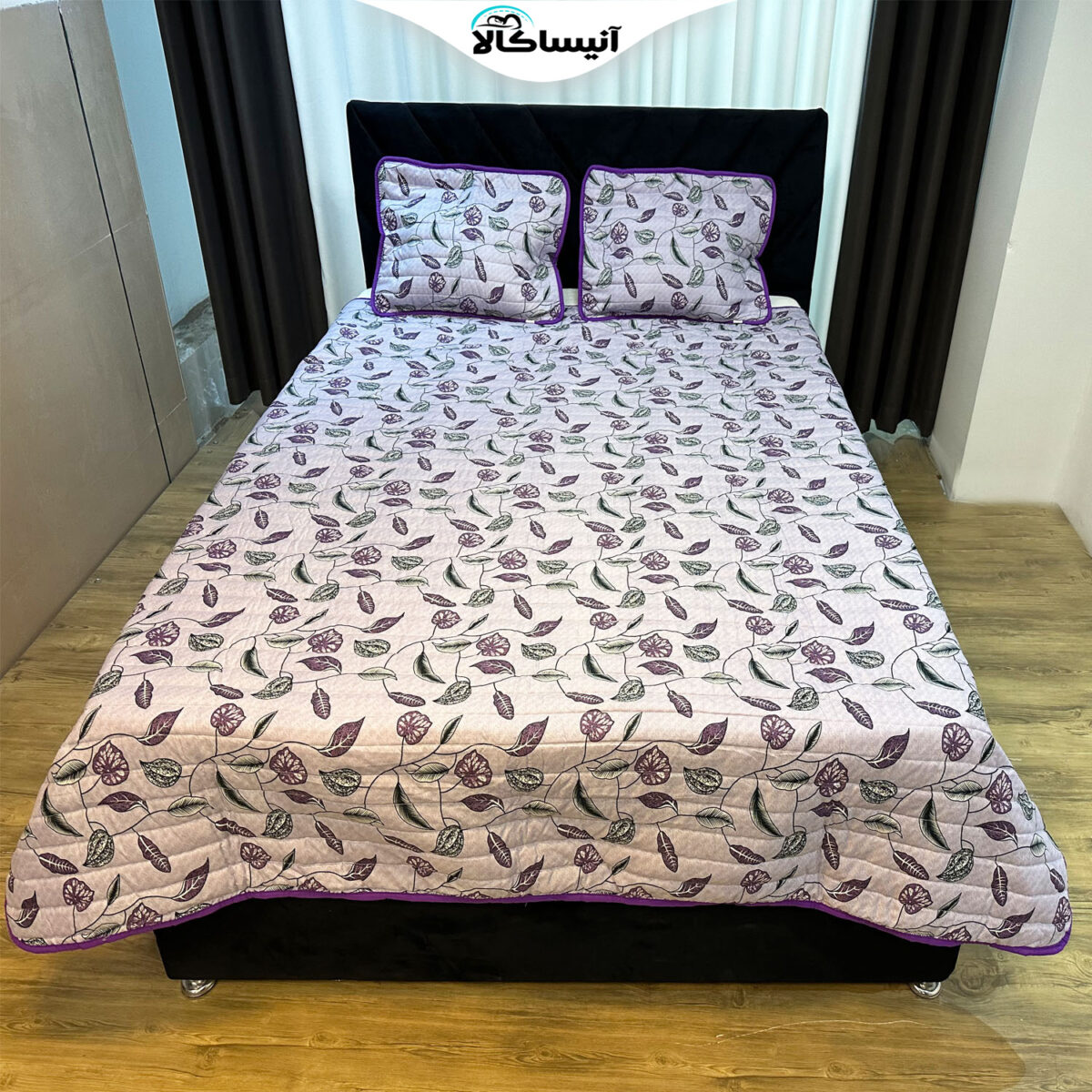 سرویس خواب یاپراک مدل پنبه دوزی کد 14 دونفره 3 تکه (ارسال رایگان) - تصویر 2