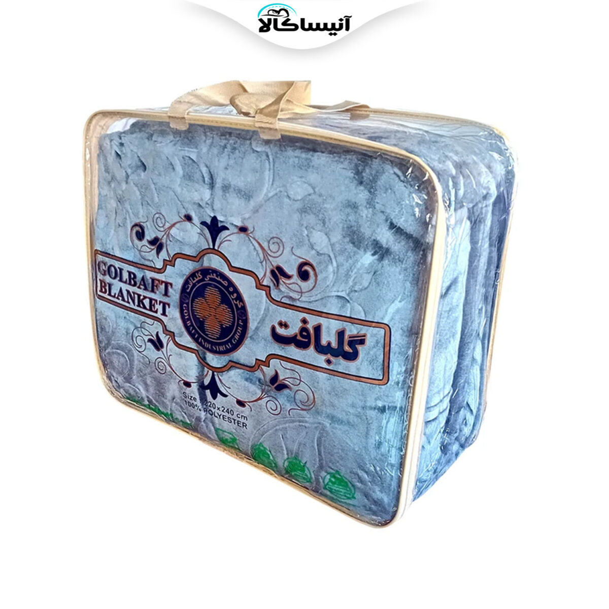 پتو گلبافت مدل گل برجسته سايز 160x220 سانتي متر (ارسال رایگان) - تصویر 3