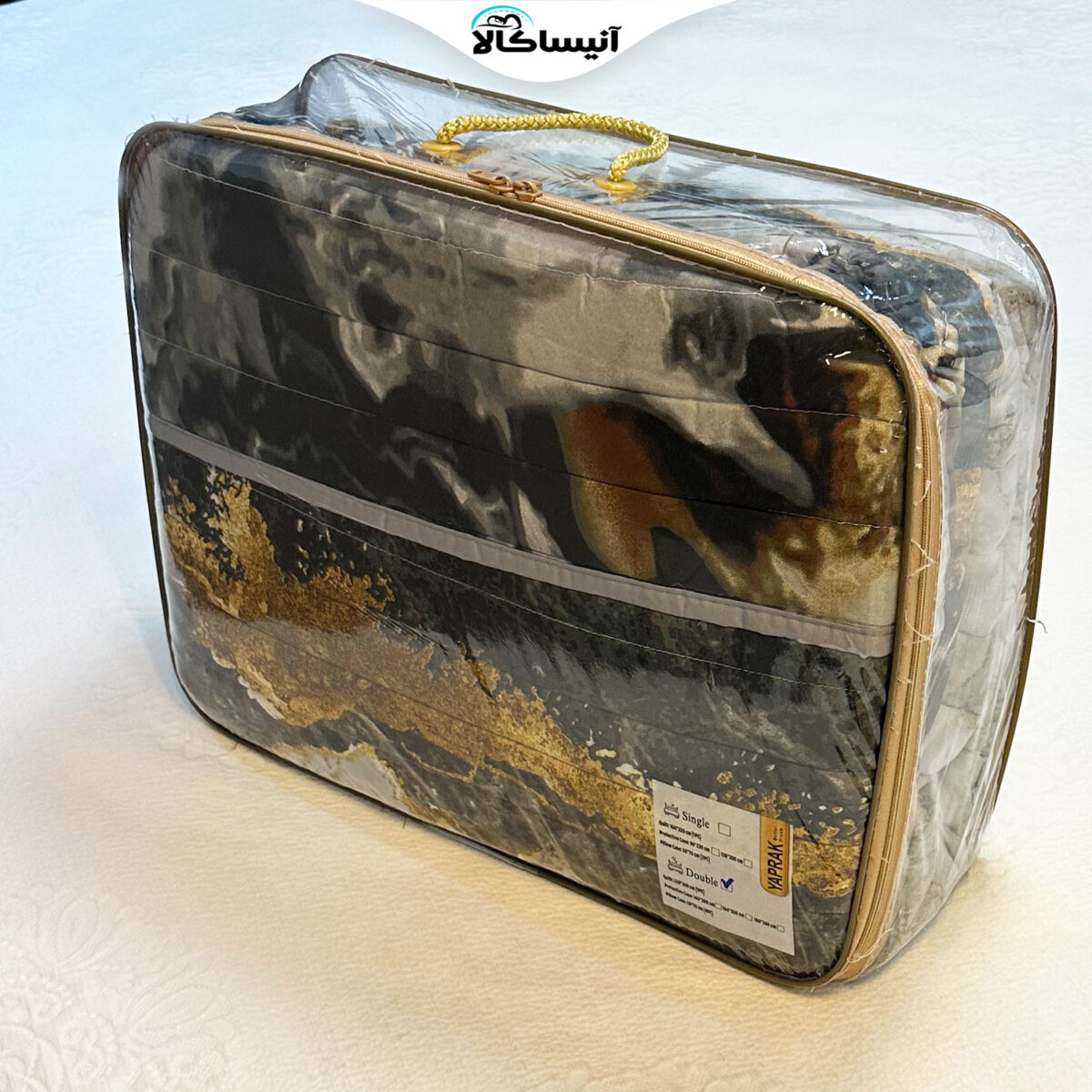 سرویس خواب یاپراک مدل پنبه دوزی کد 11 دونفره 3 تکه (ارسال رایگان) - تصویر 6
