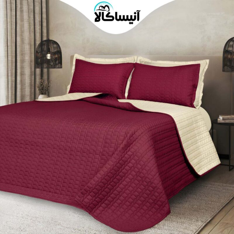 سرویس روتختی دو نفره 6 تکه آیدین مدل گیسو