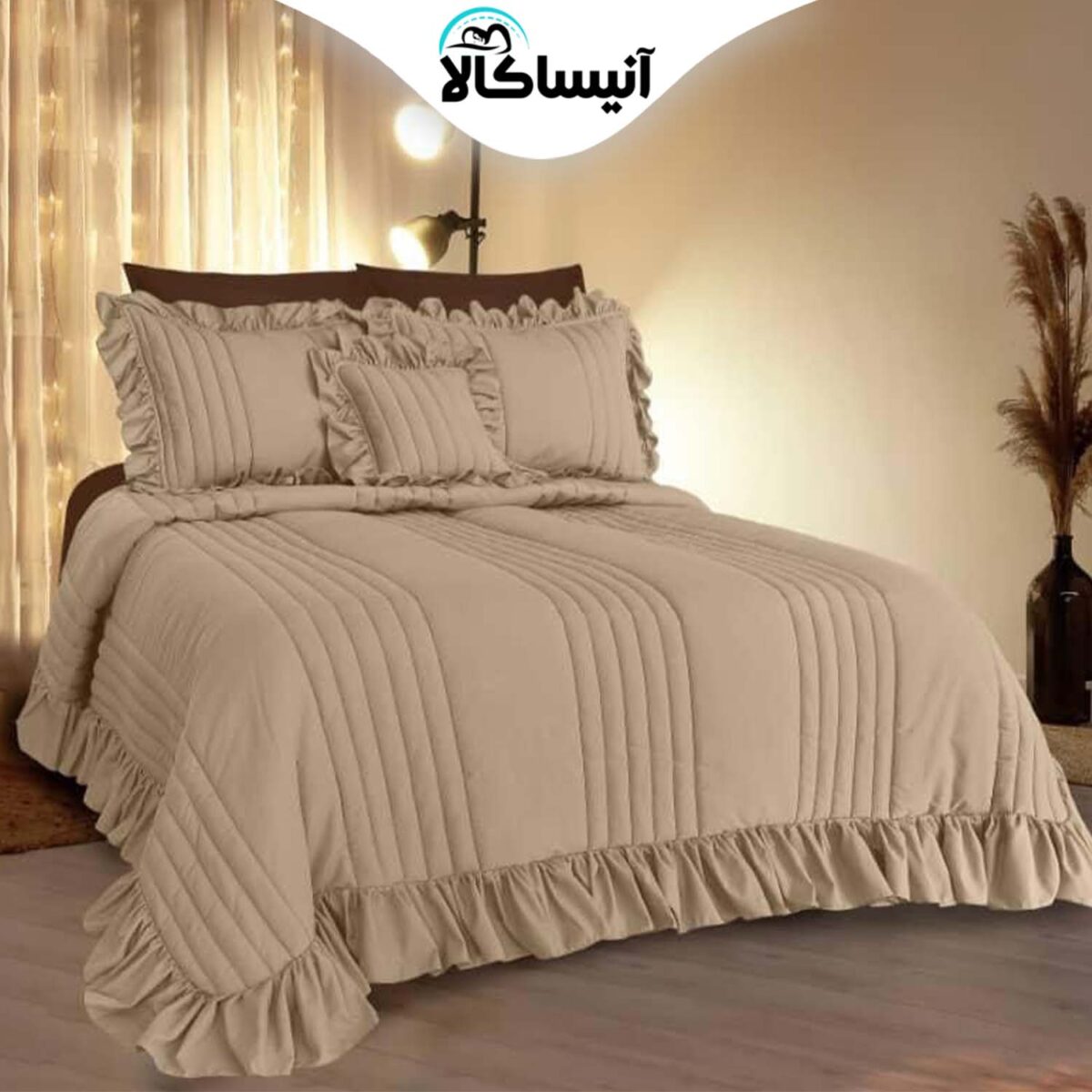 سرویس خواب دو نفره 7 تکه آیدین مدل مجستیک