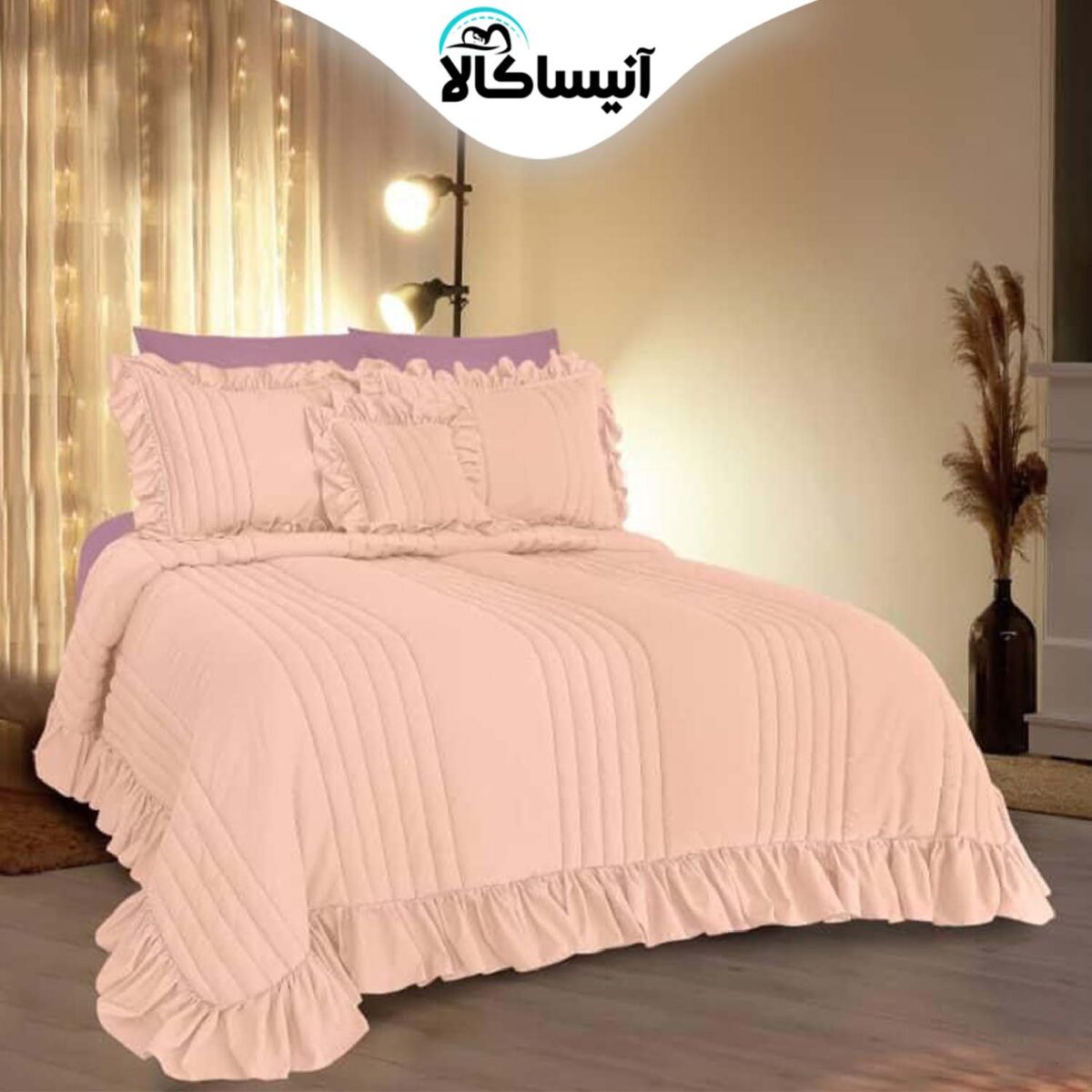 سرویس خواب دو نفره 7 تکه آیدین مدل مجستیک