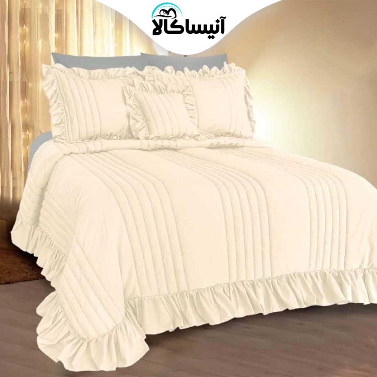 سرویس خواب دو نفره 7 تکه آیدین مدل مجستیک