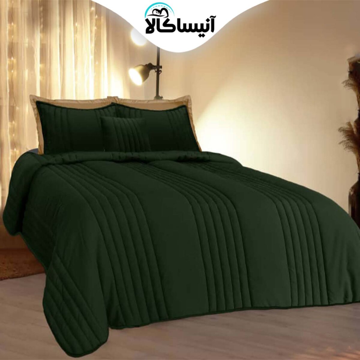 سرویس خواب دو نفره 6 تکه آیدین مدل لومین