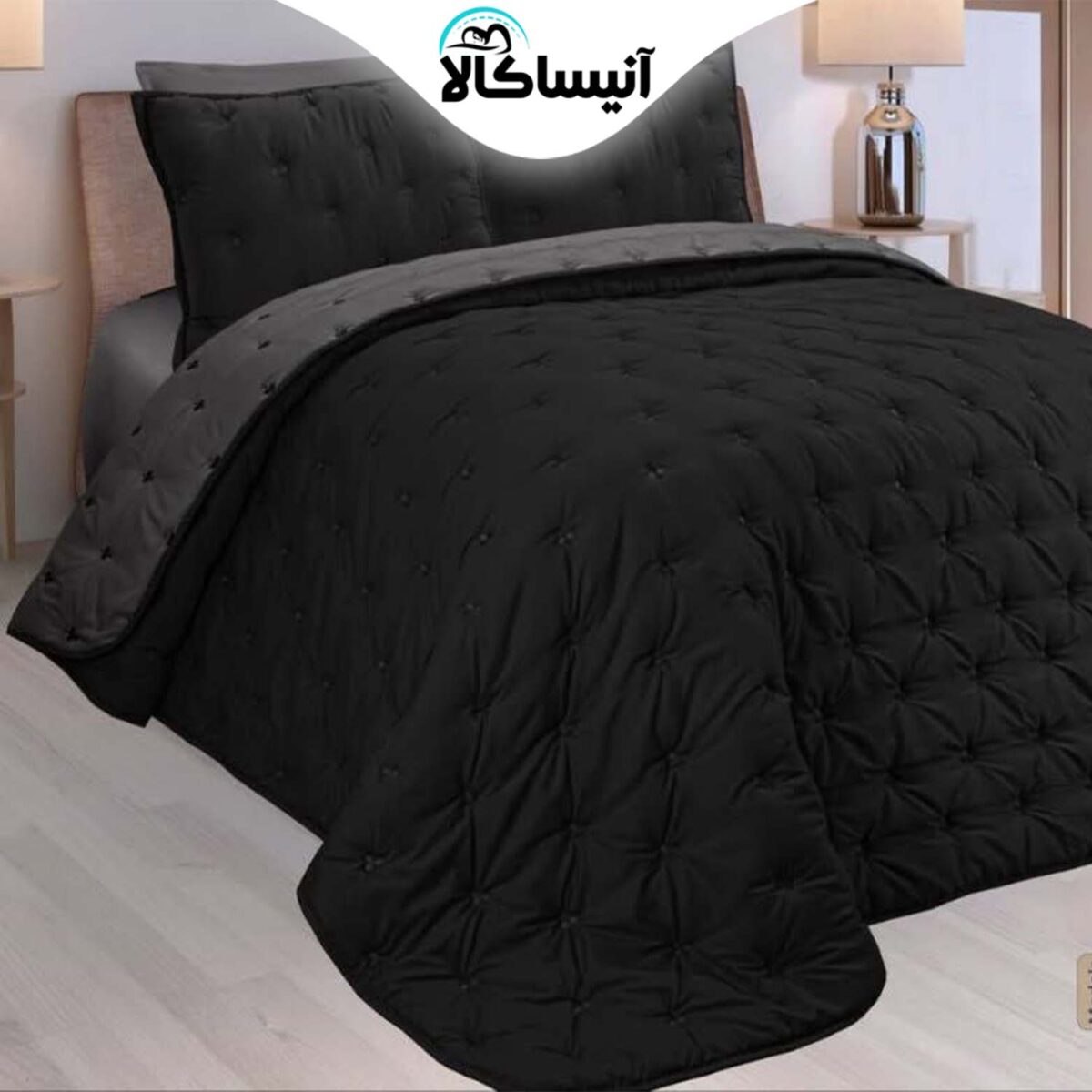 سرویس روتختی دو نفره 6 تکه آیدین مدل لمسه