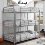 تخت خواب فلزی سه طبقه آنیسا مدل A40 (ارسال رایگان) - تصویر 3