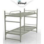 تخت خواب فلزی دو طبقه خوابگاهی آنیسا مدل D80 (ارسال رایگان)