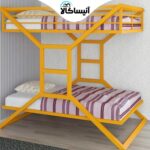 تخت خواب فلزی دو طبقه DS مدل S12