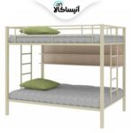 تخت خواب فلزی دو طبقه DS مدل S17