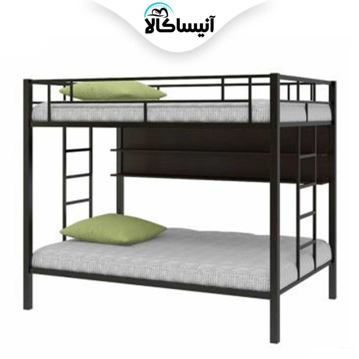 تخت خواب فلزی دو طبقه DS مدل S17
