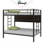 تخت خواب فلزی دو طبقه DS مدل S17