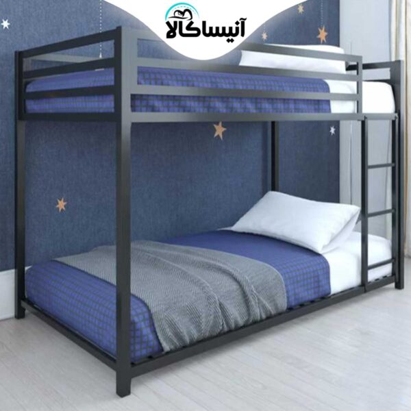 تخت خواب فلزی دو طبقه DS مدل S18
