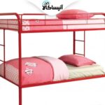 تخت خواب فلزی دو طبقه DS مدل S21