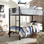 تخت خواب فلزی دو طبقه DS مدل S22