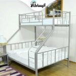 تخت خواب فلزی دو طبقه DS مدل S25