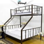 تخت خواب فلزی دو طبقه DS مدل S25