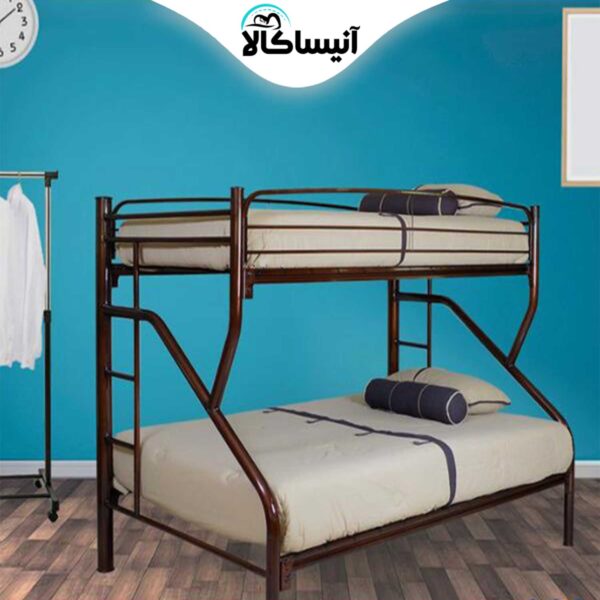 تخت خواب فلزی دو طبقه DS مدل S28