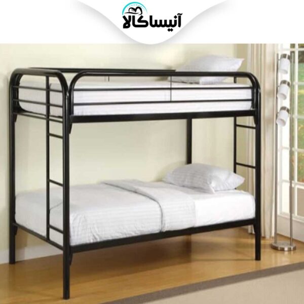 تخت خواب فلزی دو طبقه آنیسا مدل S50 (ارسال رایگان)