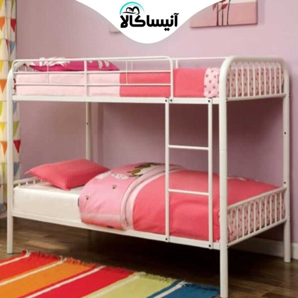 تخت خواب فلزی دو طبقه آنیسا مدل S60 (ارسال رایگان)