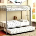 تخت خواب فلزی دو طبقه آنیسا مدل S70 (ارسال رایگان)