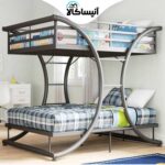 تخت خواب فلزی دو طبقه آنیسا مدل S80 (ارسال رایگان)
